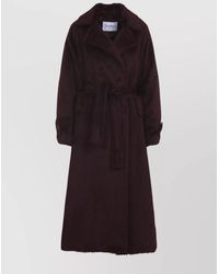 Max Mara - Alpaca Virgin Wool Oversized Long Coat - Lyst
