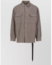 Rick Owens - Denim Shirt Jacket - Lyst