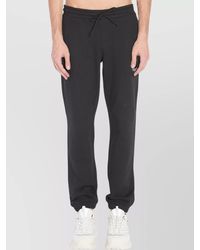 Moncler - Cotton Sweatpants With Elastic Cuffs And Waistband - Lyst