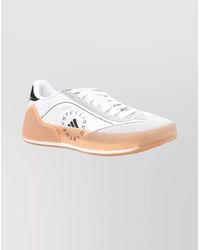 adidas By Stella McCartney - Round Toe Low-Top Sneakers With Contrasting Sole - Lyst
