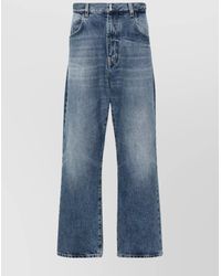 Givenchy - Denim Mid-Rise Straight-Leg Jeans - Lyst