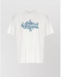 Givenchy - Cotton Logo Print Short Sleeve T-Shirt - Lyst