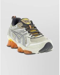 Asics - Synthetic Leather Low-Top Sneakers - Lyst