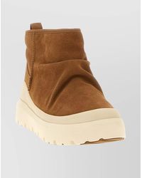 UGG - Suede Heritage Utility Mini Ankle Boots - Lyst