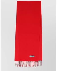 Jil Sander - Soft Scarf Fringe Detailing Accessory - Lyst