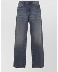 Carhartt - Denim Mid-Rise Tapered Jeans - Lyst