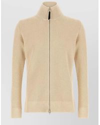 Maison Margiela - Cardigan High Collar Long Sleeves Ribbed - Lyst
