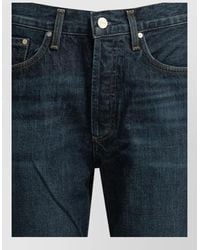 Agolde - High Rise Straight Leg Denim Jeans - Lyst