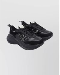 Premiata - Casual Low Top Sneakers With Contrast Sole - Lyst