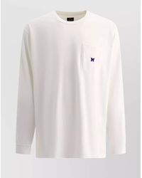 Needles - Polyester Logo T-Shirt - Lyst