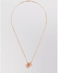 Ferragamo - Double Gancini Pendant Necklace - Lyst