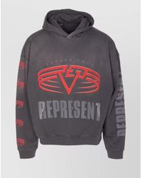 Represent - Cotton Oversized Printed Hoodie - Lyst