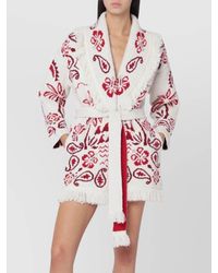 Alanui - Eden Cardigan Featuring Fringe Detailing - Lyst