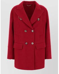 Ermanno Scervino - Virgin Wool Coat - Lyst