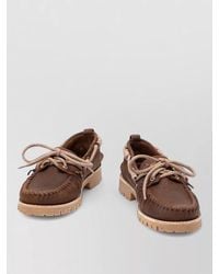 Golden Goose - Cruise Loafer Suede Upper Decorative Laces - Lyst