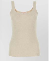 Valentino Garavani - Silk Tank Top - Lyst