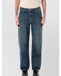 Isabel Marant - Denim Wide-Leg Mid-Rise Jeans - Lyst