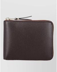 Comme des Garçons - Small Zip Around Leather Wallet - Lyst