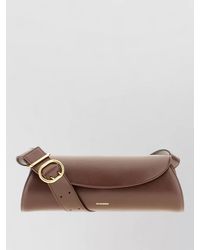 Jil Sander - Leather Cannolo Small Belt Bag Adjustable - Lyst