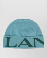 Lanvin - Virgin Wool Beanie - Lyst