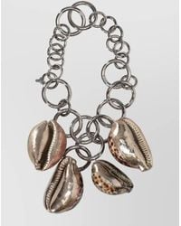 Niccolò Pasqualetti - Shell Charms Chunky Chain Bracelet Design - Lyst