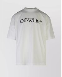 Off-White c/o Virgil Abloh - Cotton Logo-Print Short-Sleeve T-Shirt - Lyst