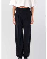 Isabel Marant - Lisetta Wool High-Rise Pleated Pant - Lyst