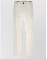 Department 5 - Cotton Regular-Fit Straight-Leg Trousers - Lyst