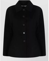 Rohe - Cashmere Wool Single Breasted Coat - Lyst