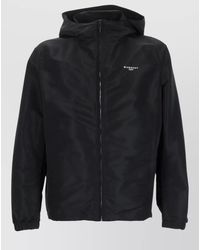 Givenchy - Hooded Coat Featuring Practical Elastic Cuffs - Lyst