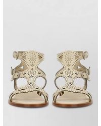 Ash - Leather Sandalwood Paprika Sandals - Lyst
