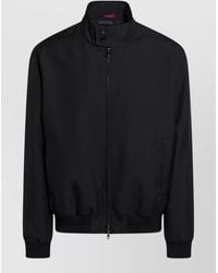 Gucci - High Collar Jacket Ribbed Cuffs Hem - Lyst