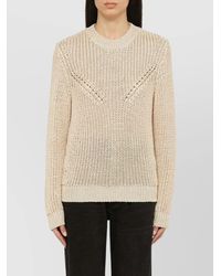 Isabel Marant - Recycled Polyester Crew Neck Sweatshirt - Lyst