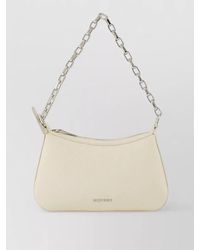 McQueen - T Bar Mini Leather Clutch Bag - Lyst