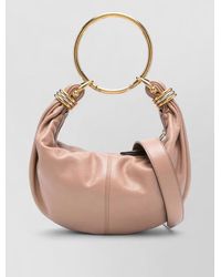 Chloé - Soft Leather Clutch Bag Ring Handle - Lyst