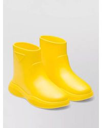 Prada - Rubber Rain Boots - Lyst