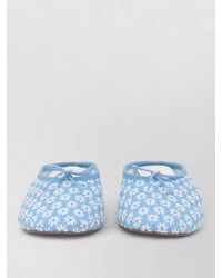 Repetto - Cotton Floral-Print Mules - Lyst