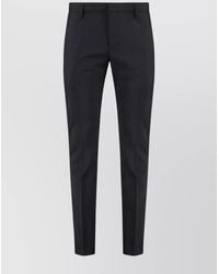 Dondup - Virgin Wool Tailored Trousers - Lyst
