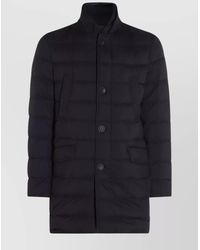 Herno - Padded Jackets With High Collar And Side Pockets - Lyst