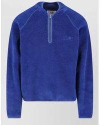 MM6 by Maison Margiela - Hooded Fleece Jacket Casual Regular Fit - Lyst