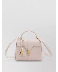 Celine - Calfskin Mini 16 Crossbody Bag - Lyst