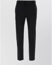 McQueen - Cotton Tailored Trousers - Lyst