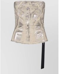 Rick Owens - Top Bustier - Lyst