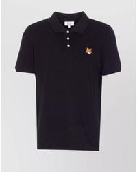 Maison Kitsuné - Organic Cotton Regular-Fit Polo Shirt - Lyst
