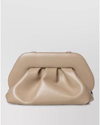 THEMOIRÈ - Bios Small Ruched Clutch Bag - Lyst