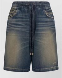 Amiri - Denim Shorts Drawstring Waist Five Pockets - Lyst