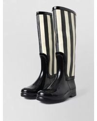 Dolce & Gabbana - Rubber Knee High Rain Boots Shoes - Lyst