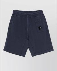 C.P. Company - Cotton Bermuda Shorts Elastic Waistband Pocket - Lyst