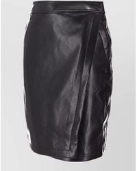 Anine Bing - Recycled Leather Wrap Skirt - Lyst