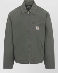 Carhartt - Detroit Collared Jacket Front And Side Pockets - Lyst